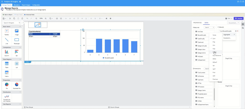 Reports Designer